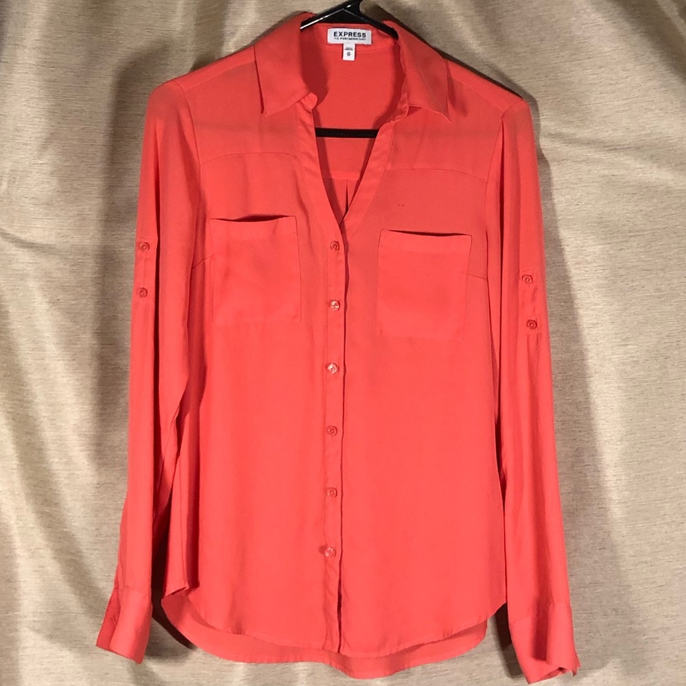 Express Button Down Dress Shirt